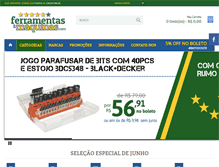 Tablet Screenshot of ferramentasemaquinas.com